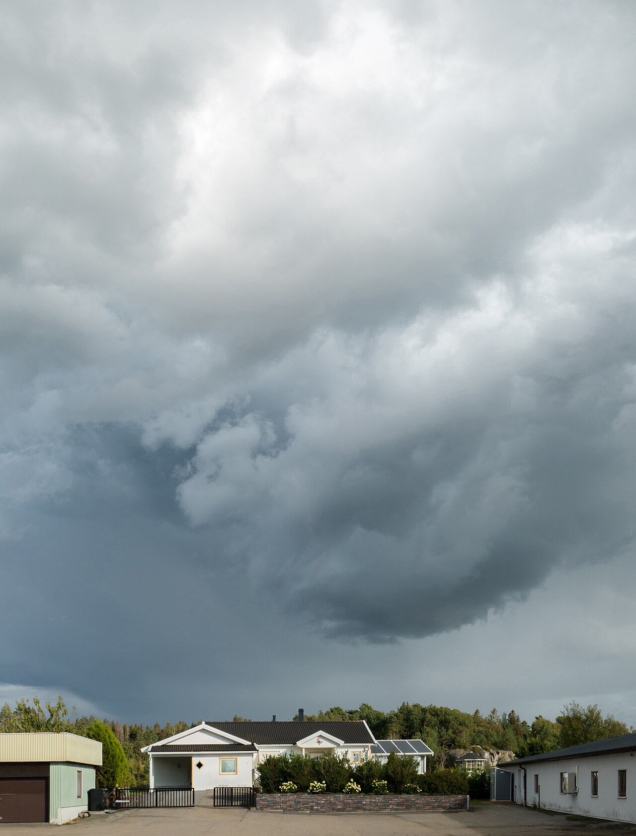 Fotografi av moln.